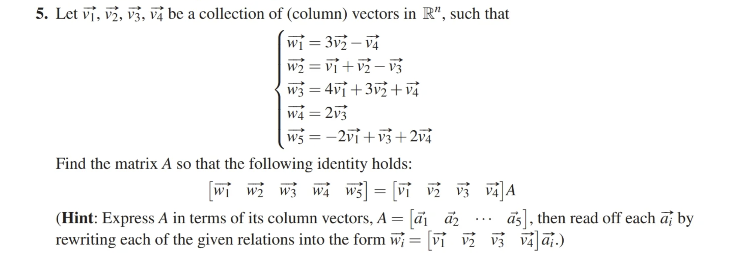 5. Let W, 175, 173', \\74' be a collection of