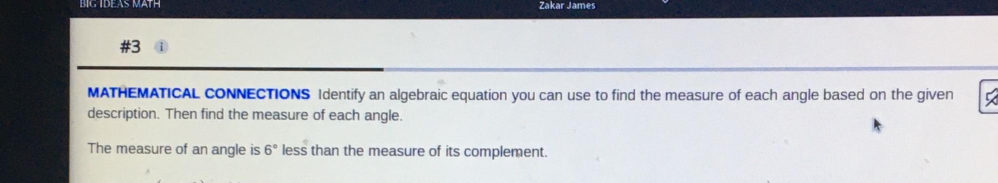 \"WHOM. (DIRECTIONS Identify an algebraic