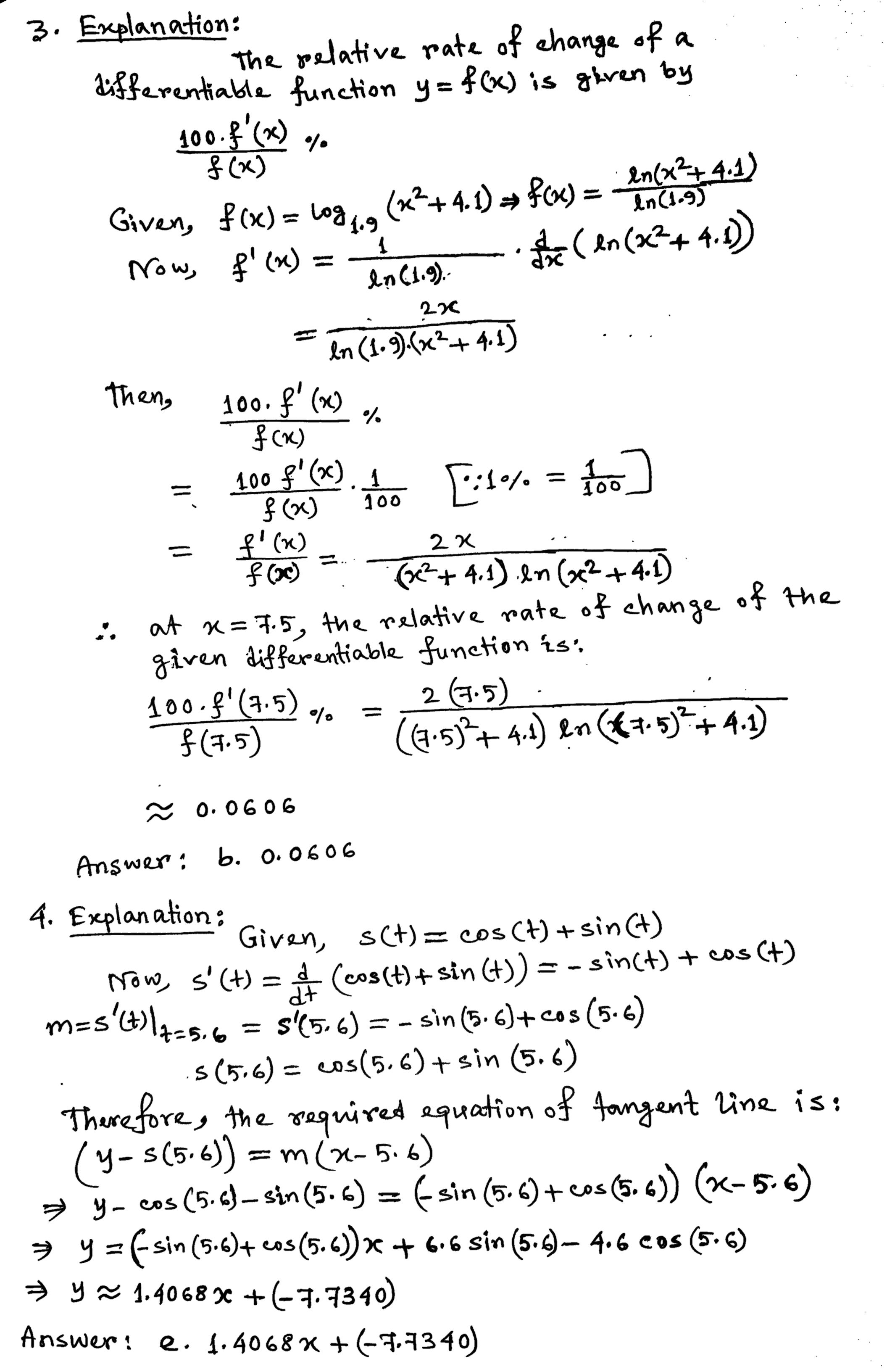 1. Consider the following table x f(x) g(x) f'(x)
