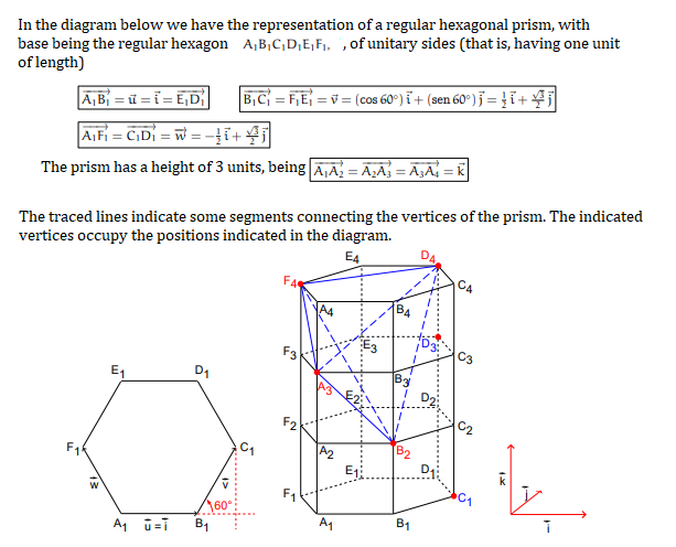 In the diagram below we have the representation
