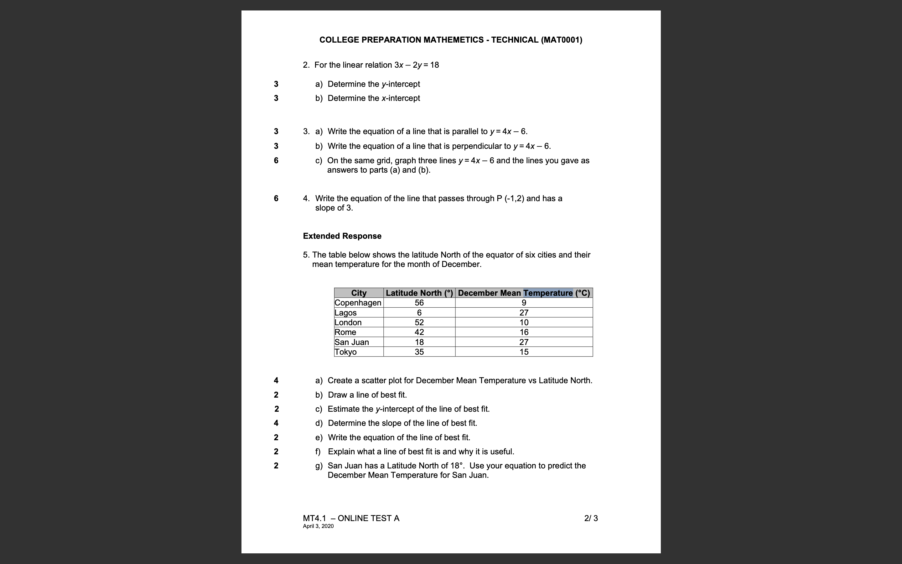 Answer these questions amd show complete steps,