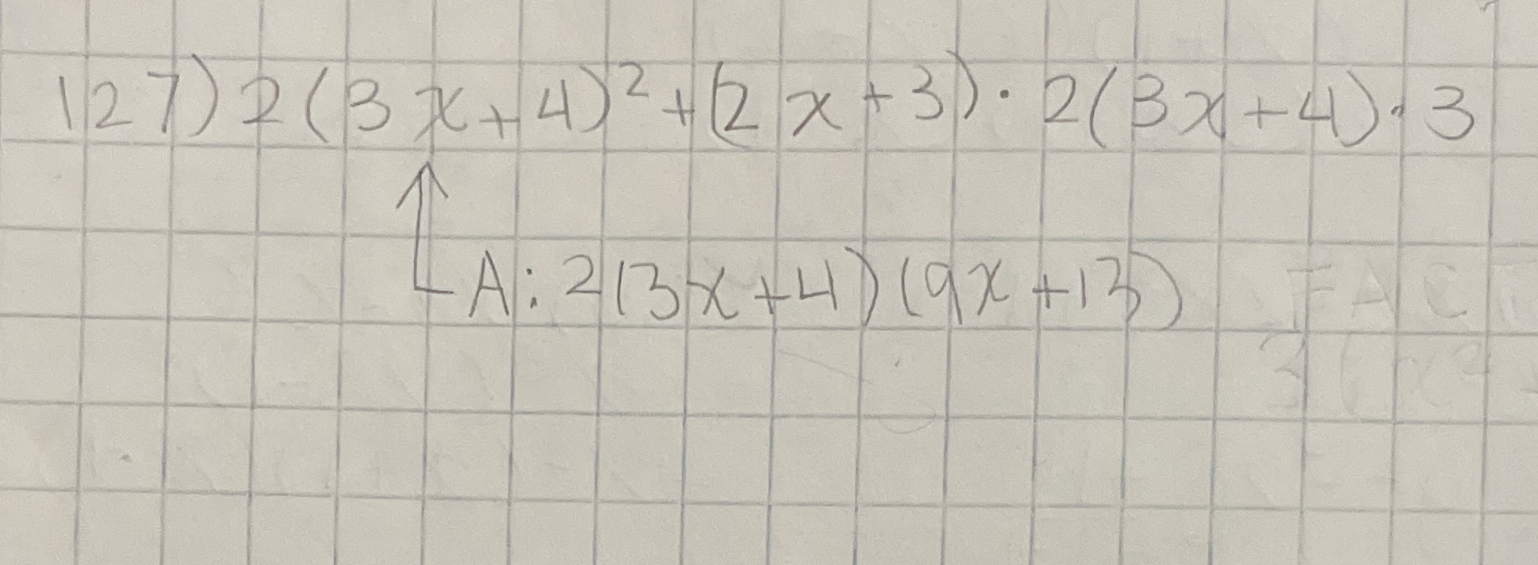 If possible please show every step in detail. I'm