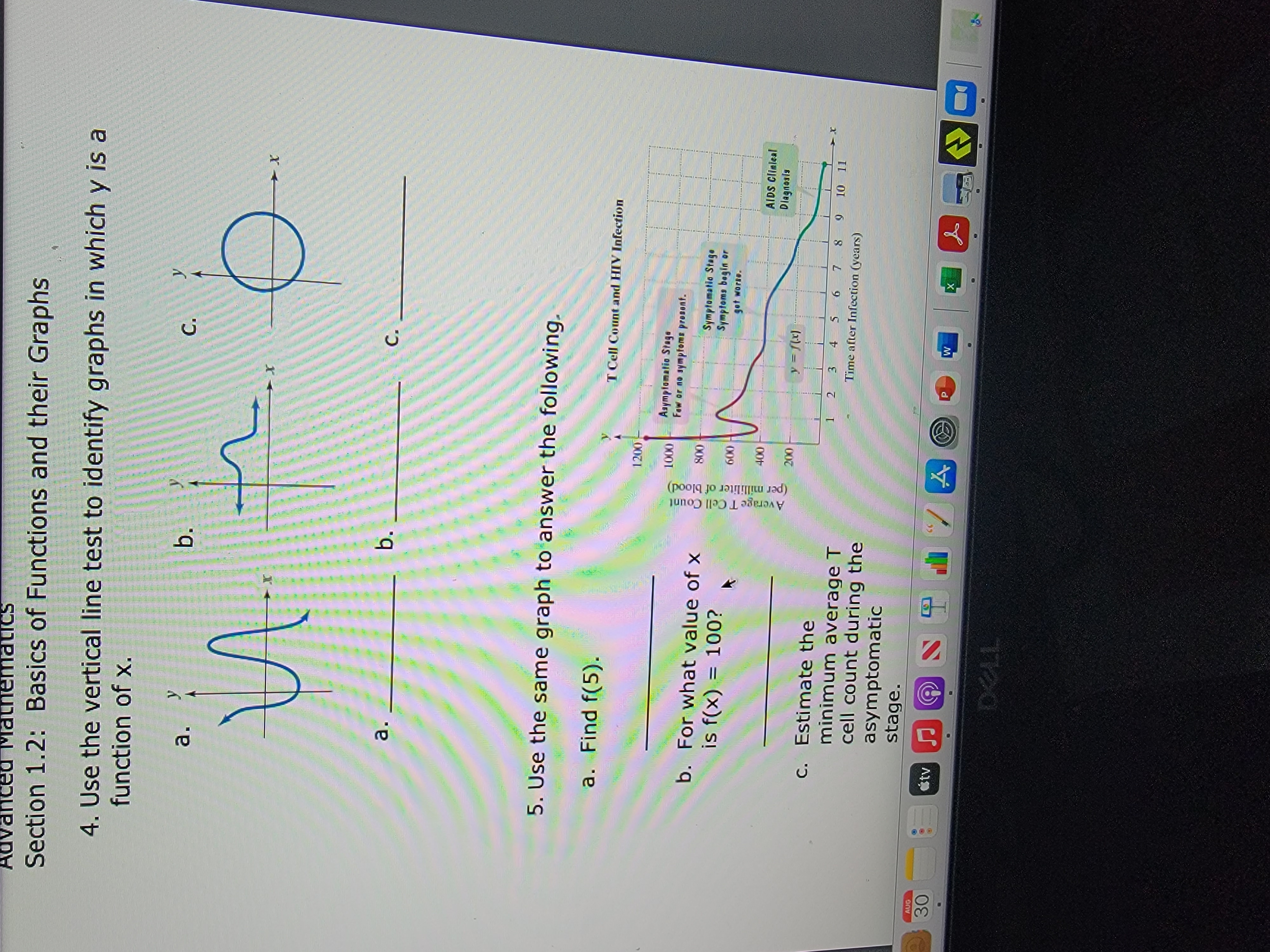 11 / 16 100% + 1. Determine whether each relation