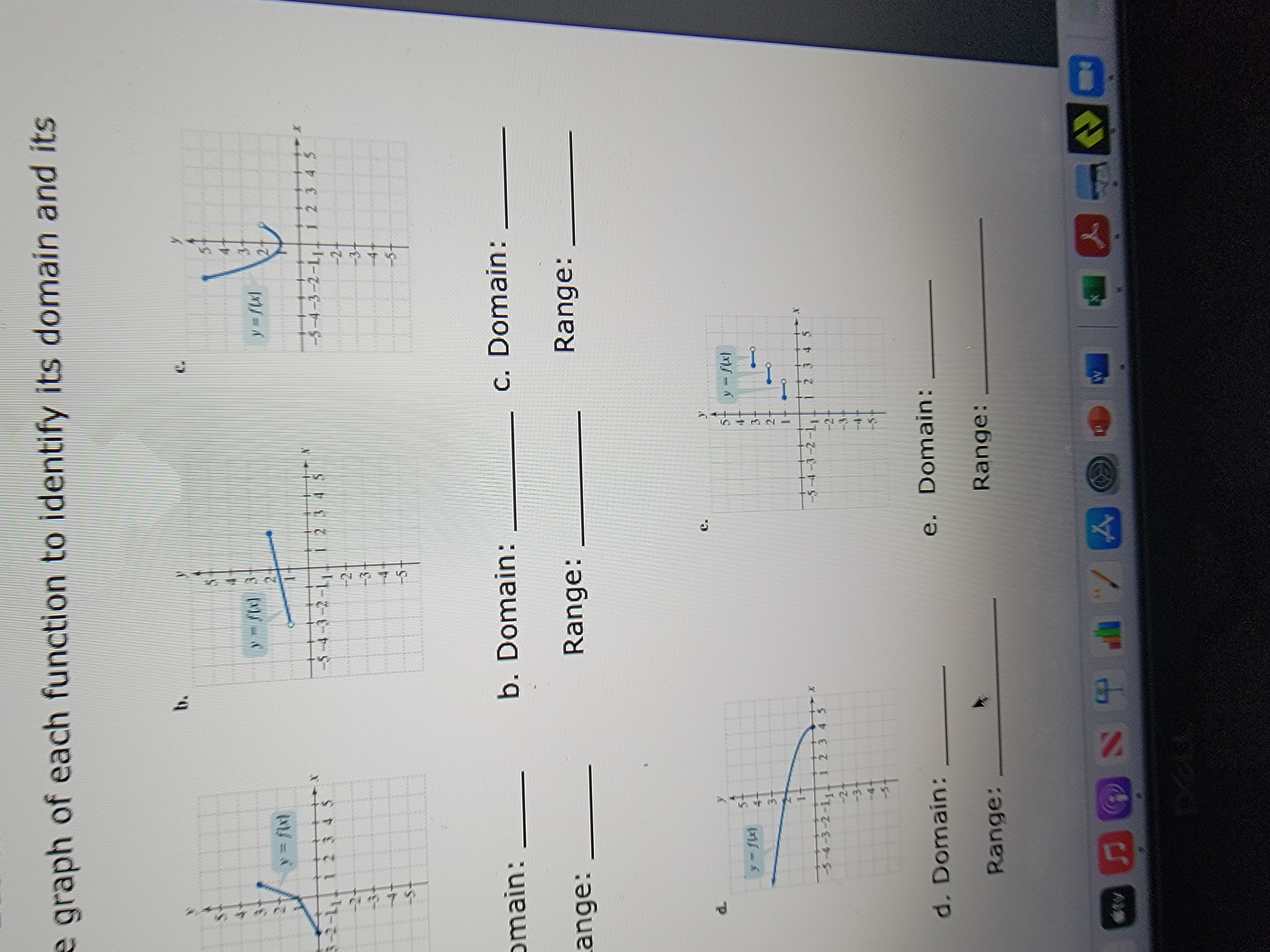 11 / 16 100% + 1. Determine whether each relation