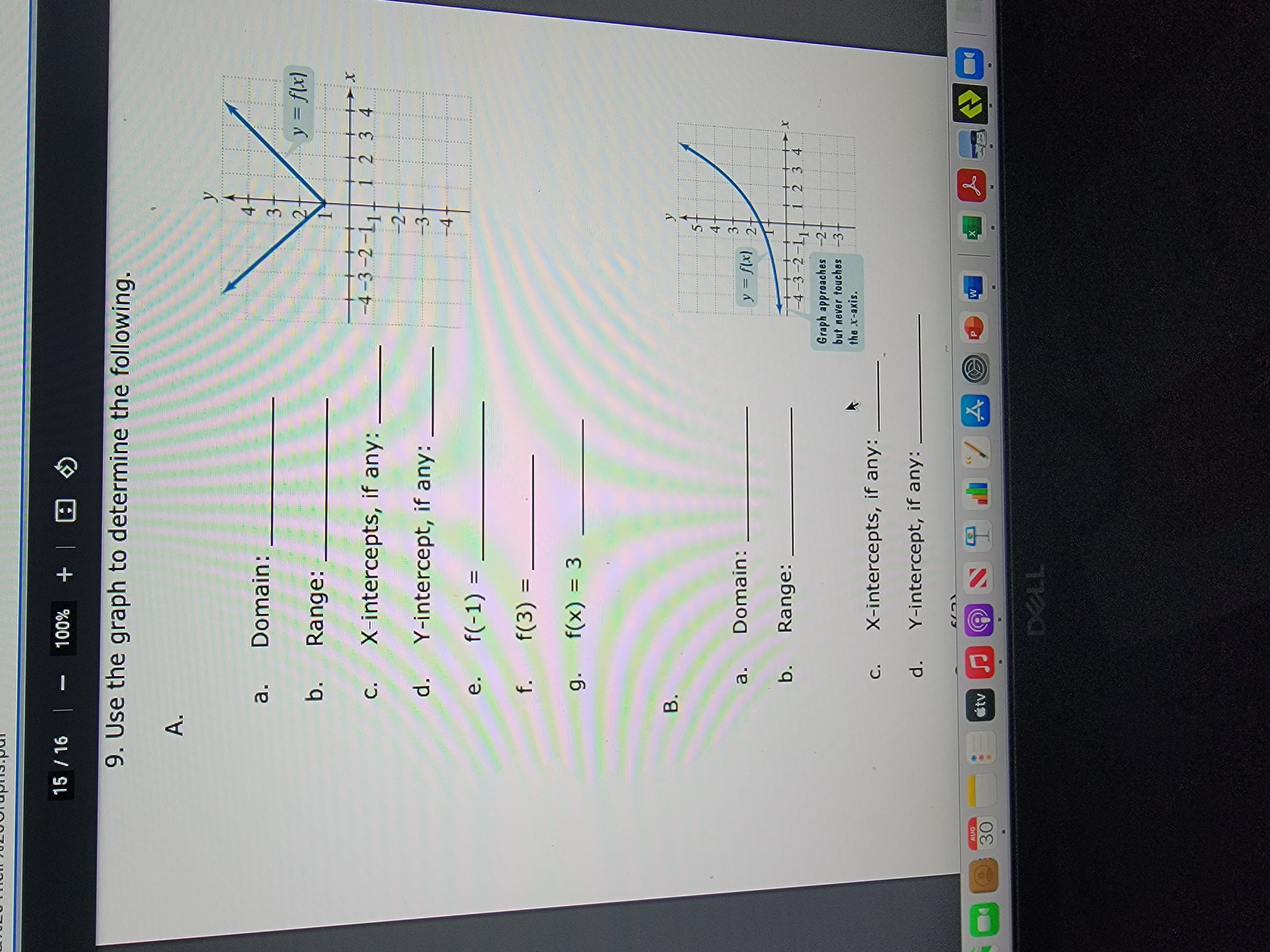 11 / 16 100% + 1. Determine whether each relation