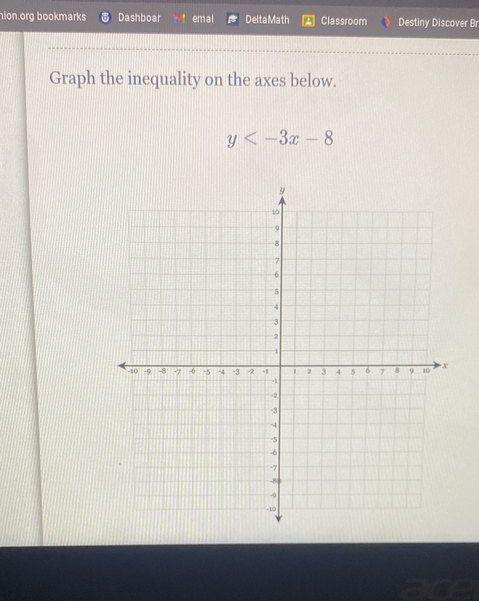 ion.org bookmarks ( Dashboar temal DeltaMath