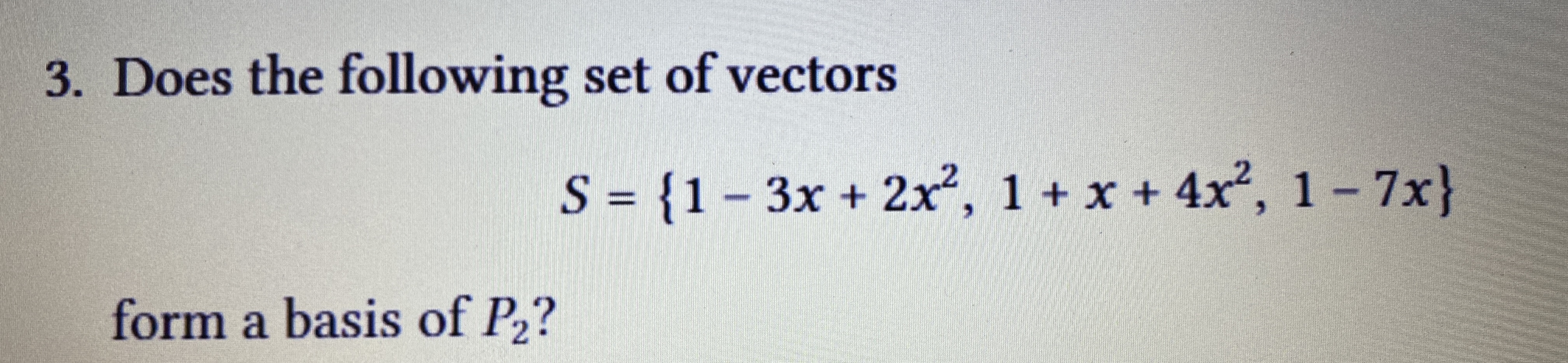 Could you help me with this question please? 3.