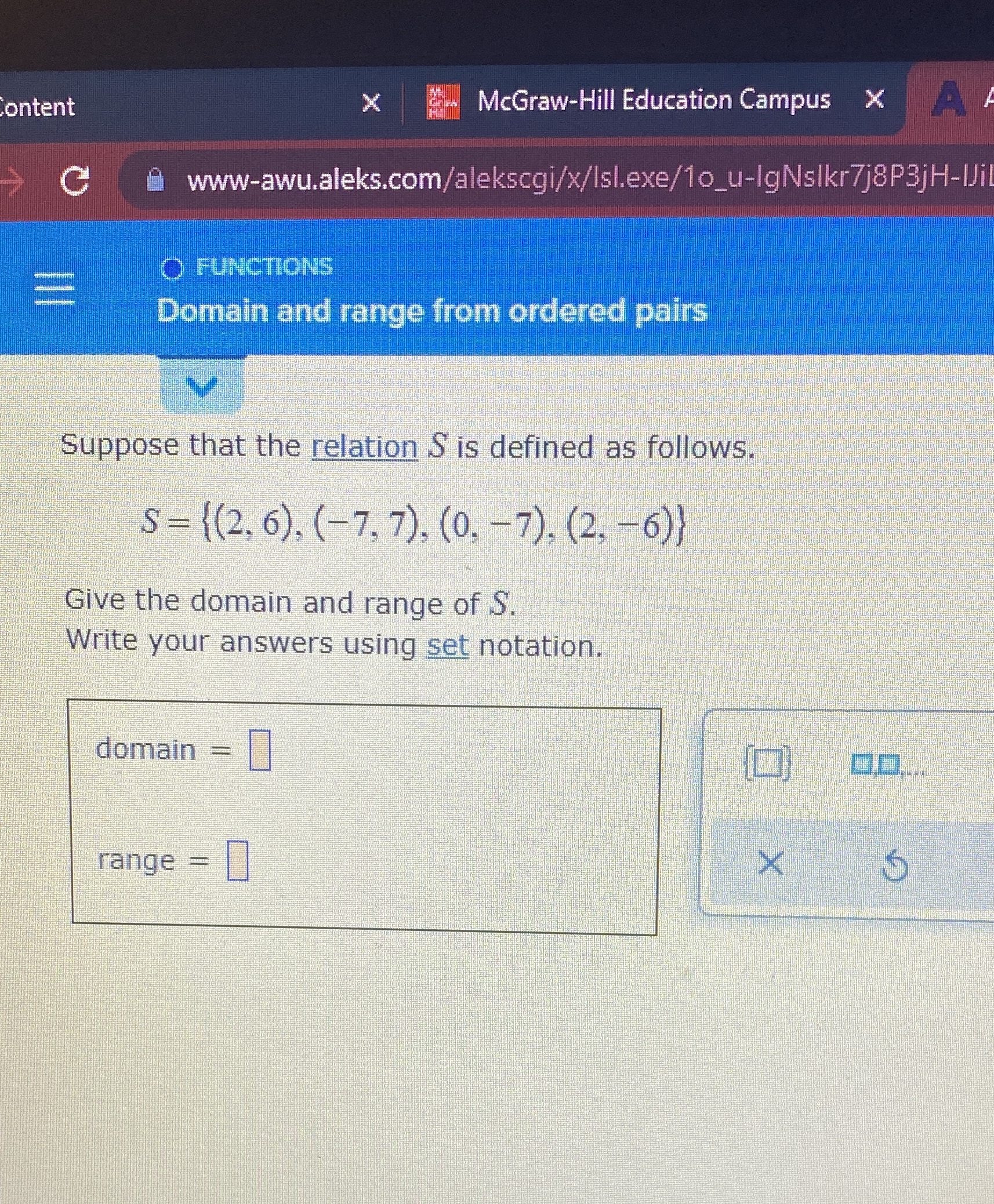 content X McGraw-Hill Education Campus x A G