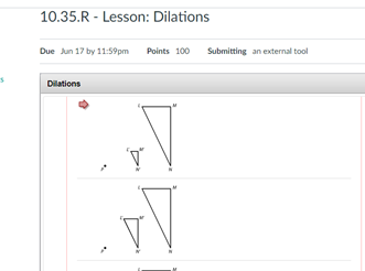 Which of the following represents an image of?LMN