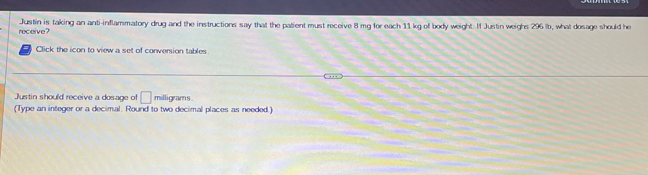 Is this 97.85? Justin is taking an