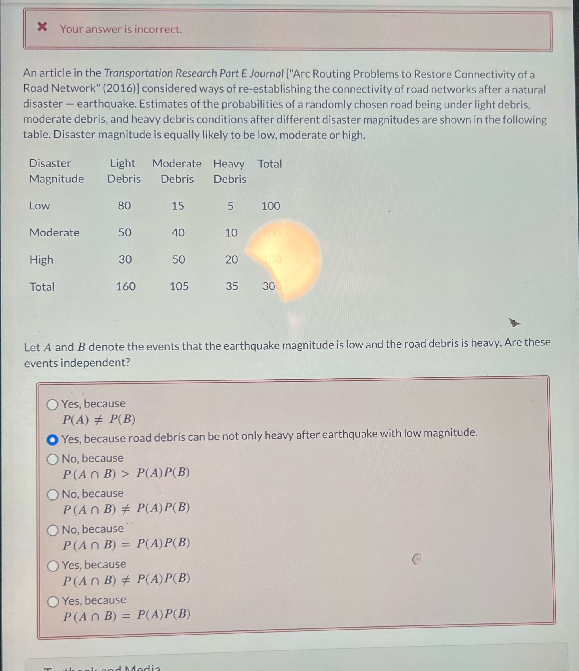 Please help me! * Your answer is incorrect. An