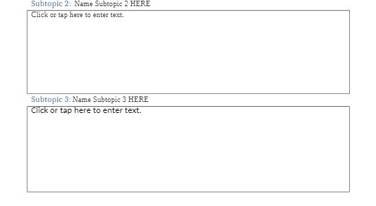 Subtopic 2: Name Subtopic 2 HERE Click or tap