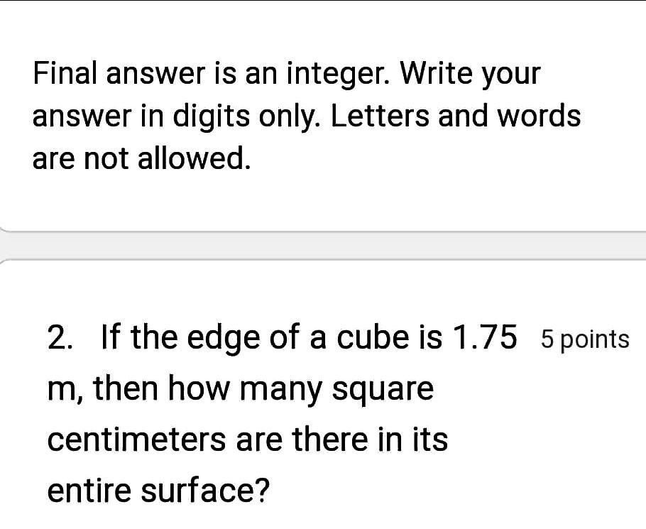 SHOW YOUR COMPLETE SOLUTION1. How many