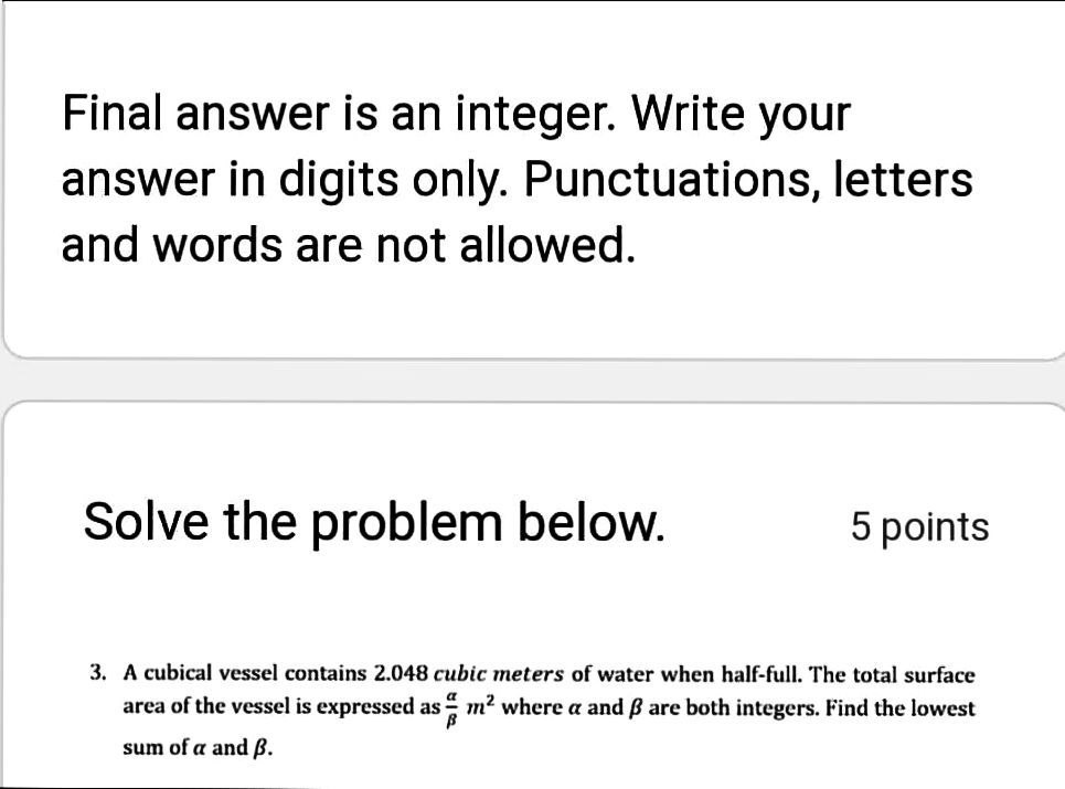 SHOW YOUR COMPLETE SOLUTION1. How many