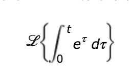 Use Theorem 7.4.2 to evaluate the given Laplace