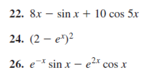 In this problems find a linear differential