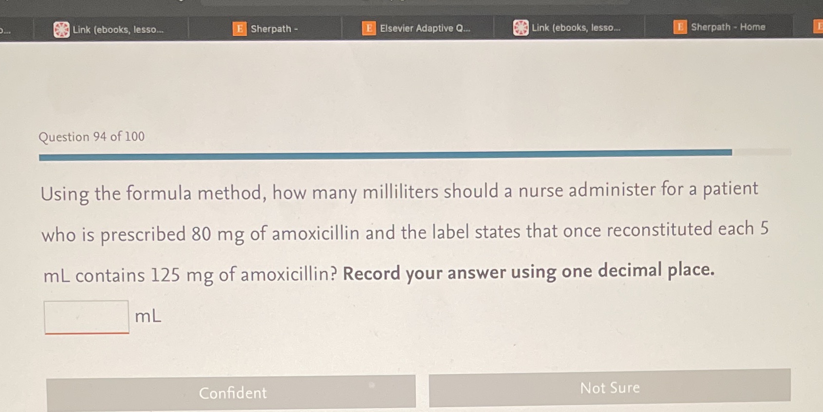 Link (ebooks, lesso. E Sherpath - E Elsevier