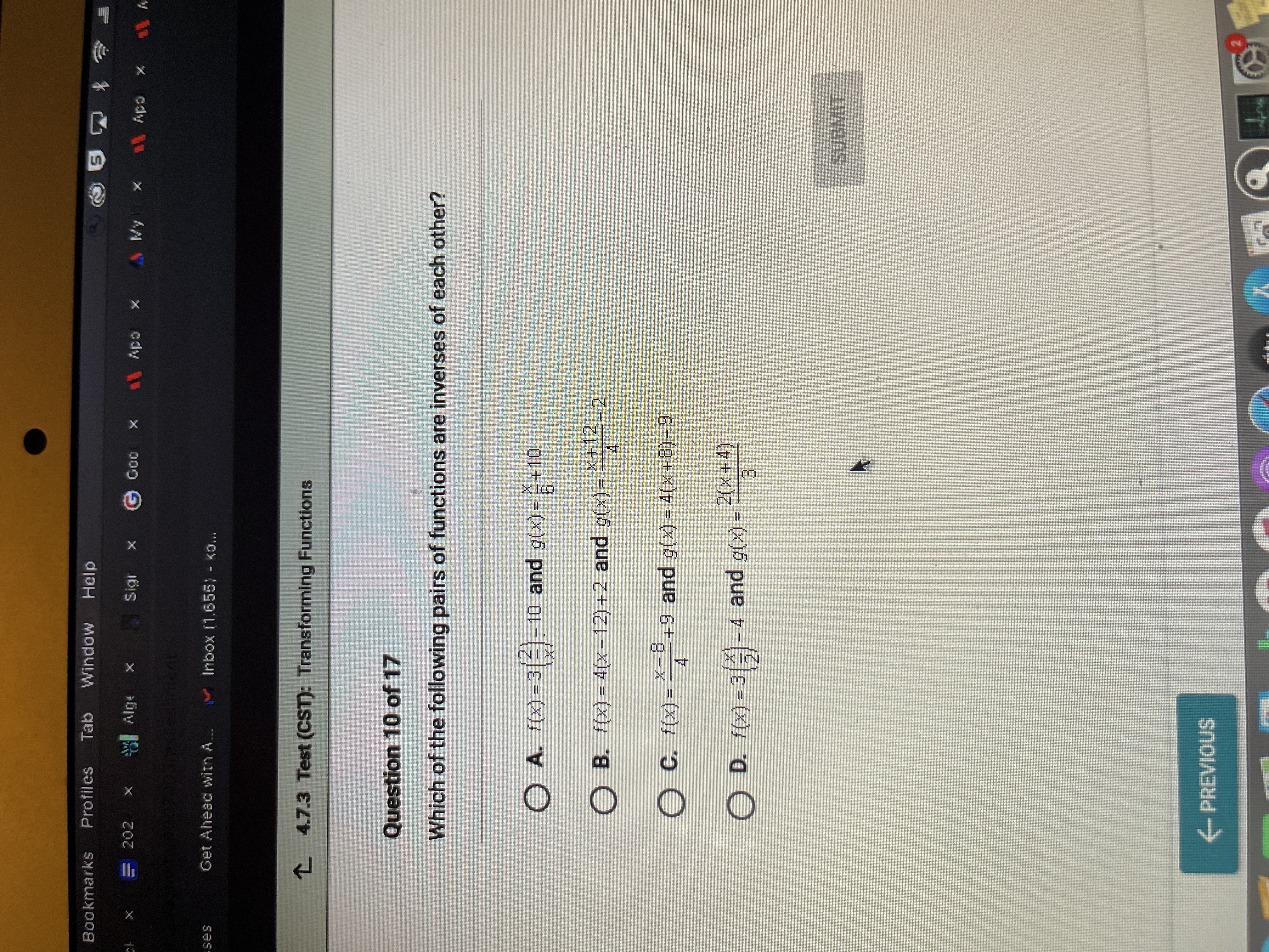 Bookmarks Profiles Tab Window Help 5 202 Alge X
