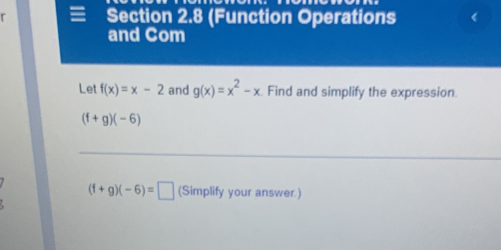 E Section 2.8 (Function Operations and Com Let