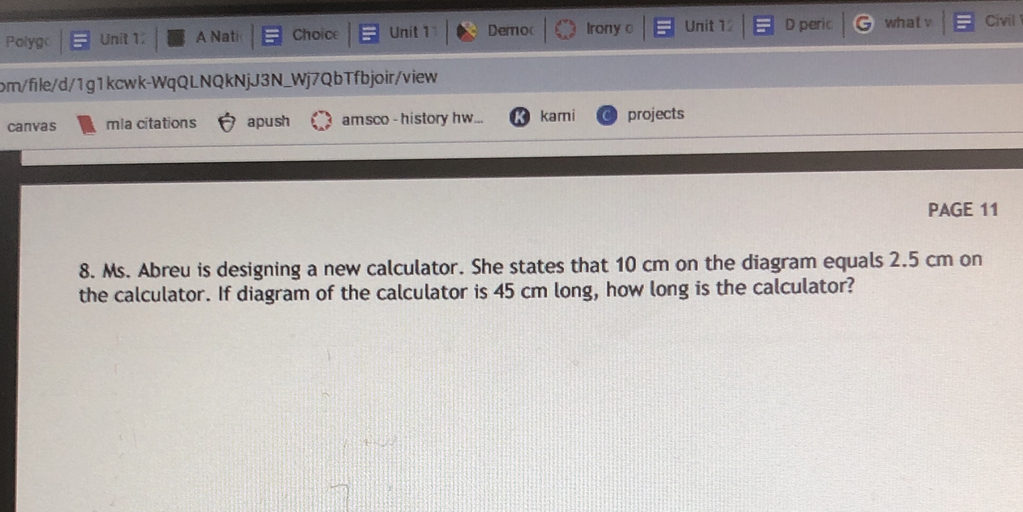 Polygo E Unit 12 A Natic Choice = Unit 11