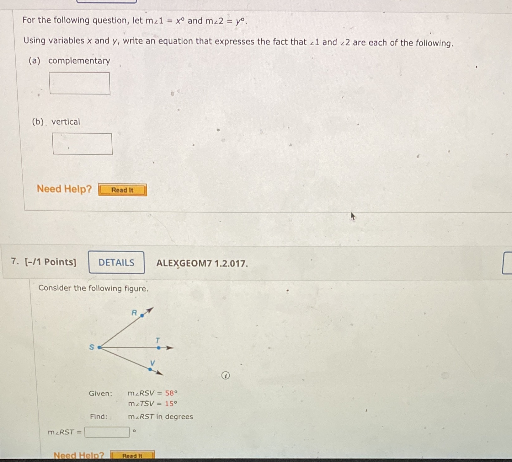 For the following question, let mz1 = xo and m42