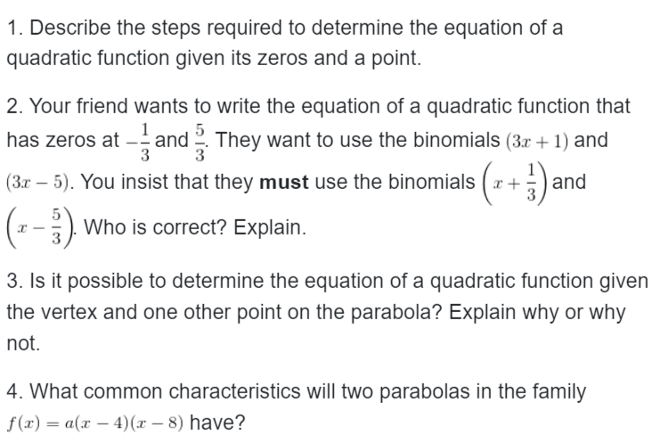 -Please answer all questions for Part 1 and 2.