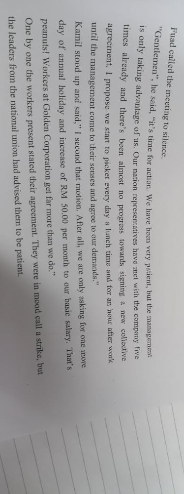 1 . Is it legal for the workers to picket in the