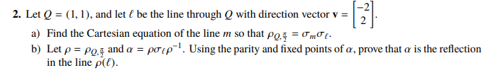 answer this 2. Let Q = (1, 1), and let f be the