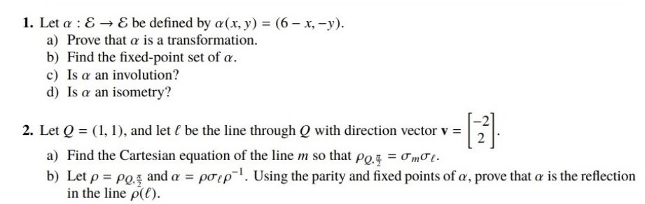 Hi, can you please answer all the parts with