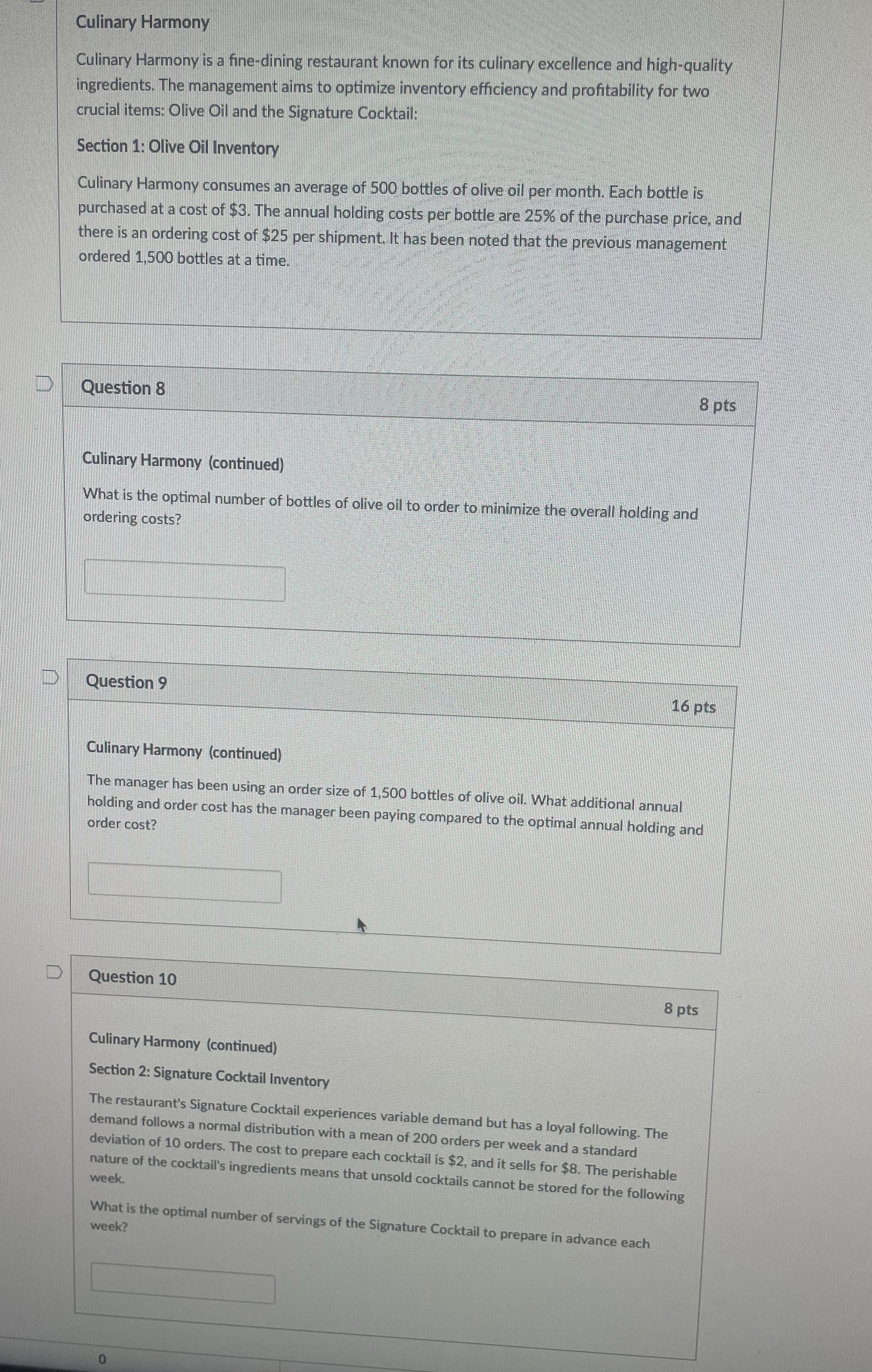 Culinary Harmony Culinary Harmony is a