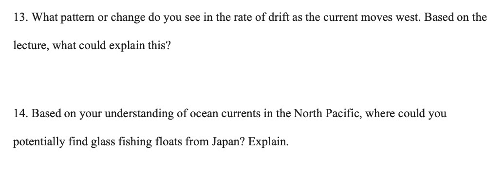 13. What pattern or change do you see in the rate