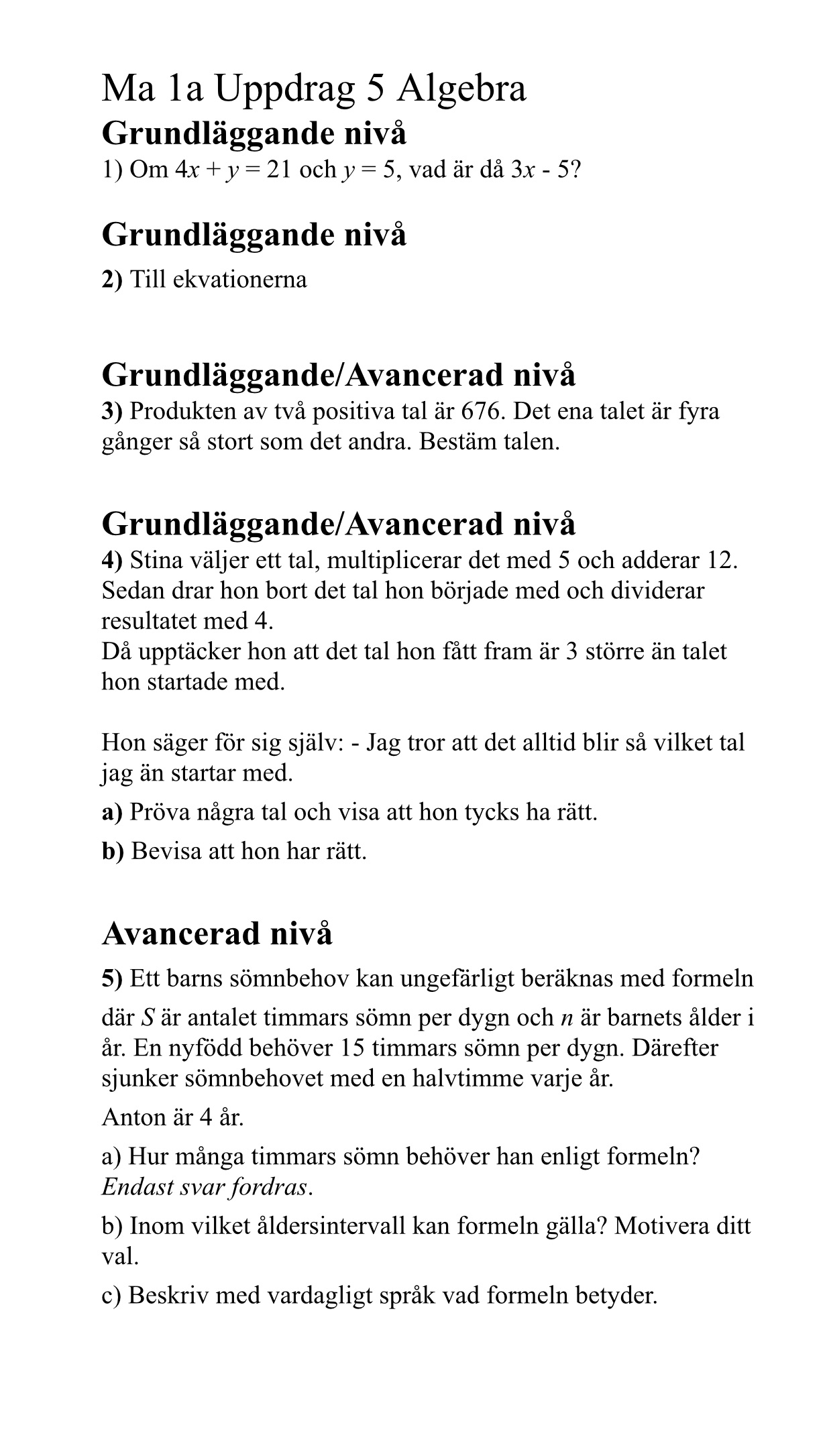 More explain in Swedish \f