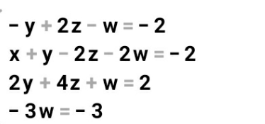 sOLvE this question on gaussian elimination and