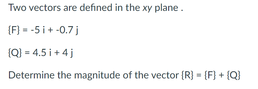 Question 1 If angle theta = 61.2 and side A =