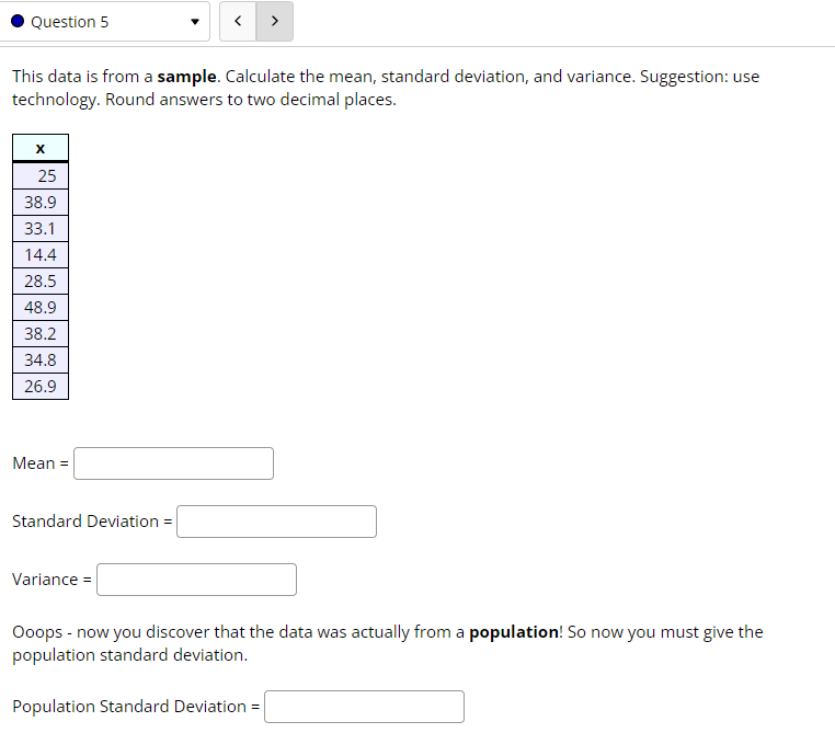 . Question 1 > Determine whether the value is a