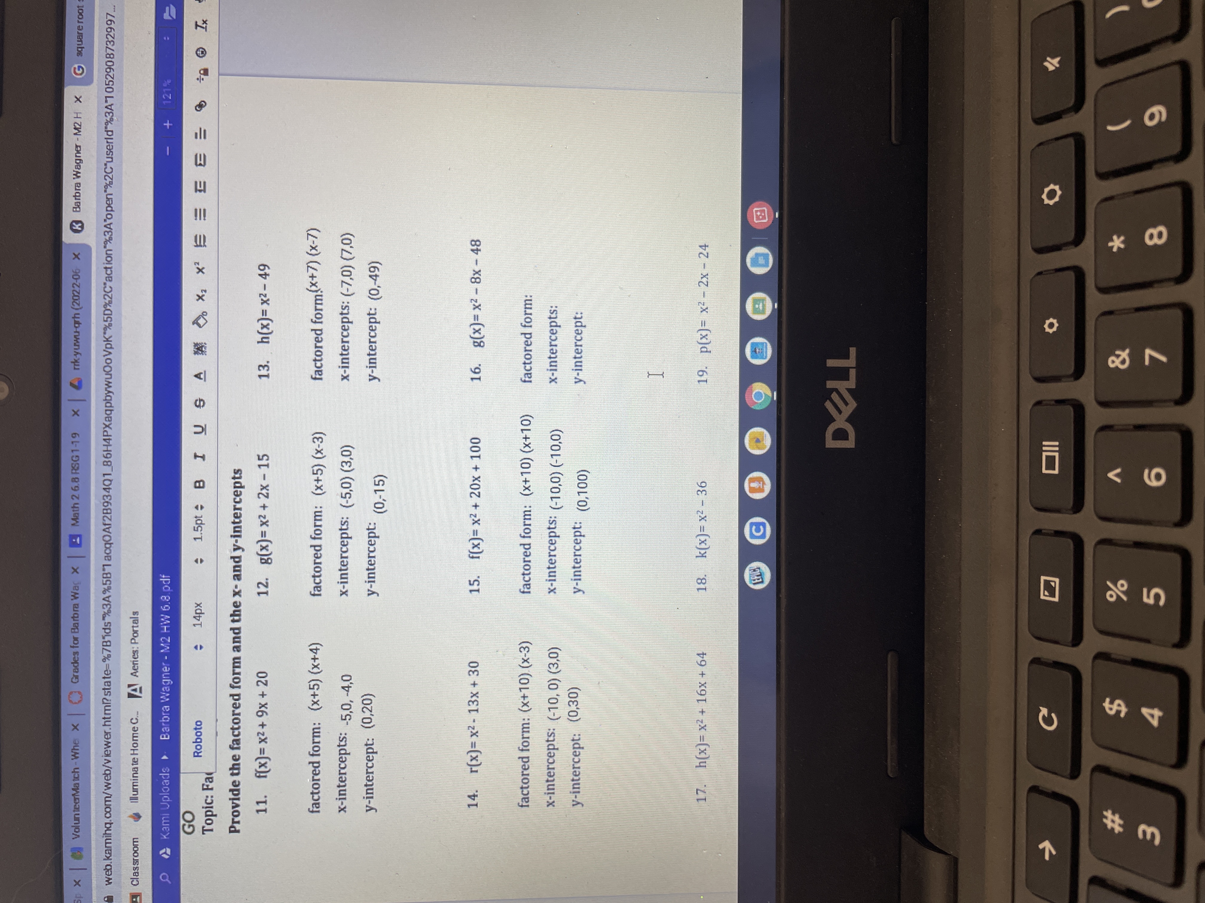 only question 16 Sp X VolunteerMatch -Whe x