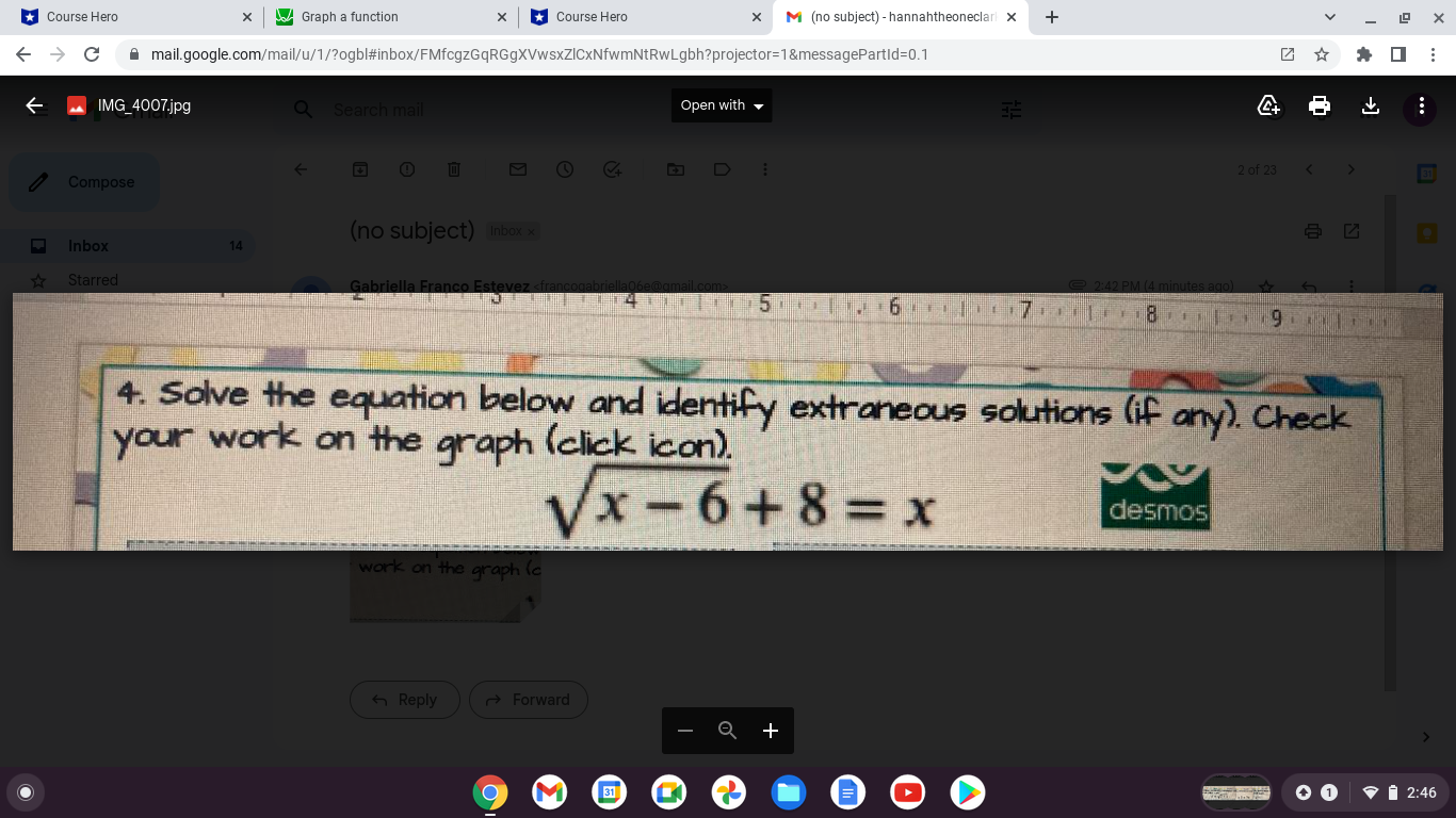 Course Hero X Graph a function X Course Hero X M