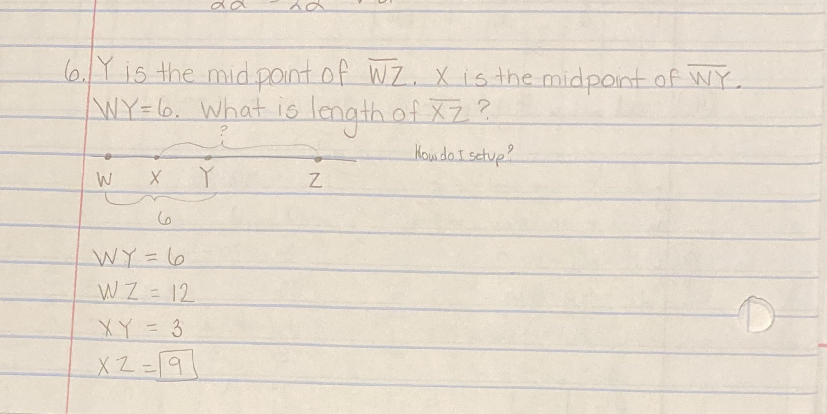 How do I setup the problem to work it out? 6. Y