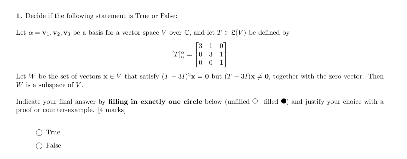 Please help with this question 1. Decide if the