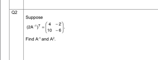 MAT423 - LINEAR ALGEBRA \f