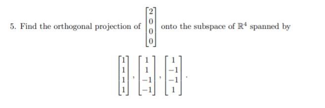 The Subject is linear algebra. Please provide