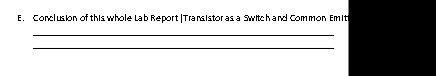 E. Conelusion of this whole Lab Report