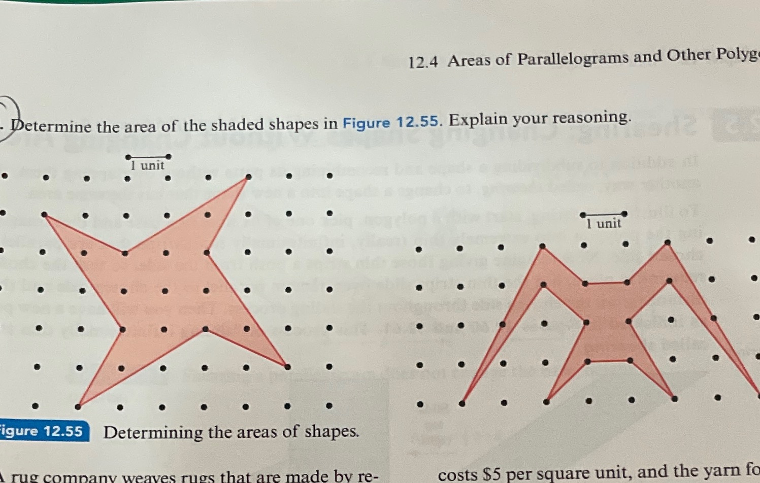 12.4 Areas of Parallelograms and Other Polyg