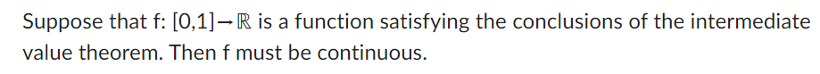 1. True or False Let f:C-R be a function where C