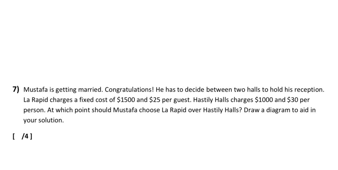 7) Mustafa is getting married. Congratulations!