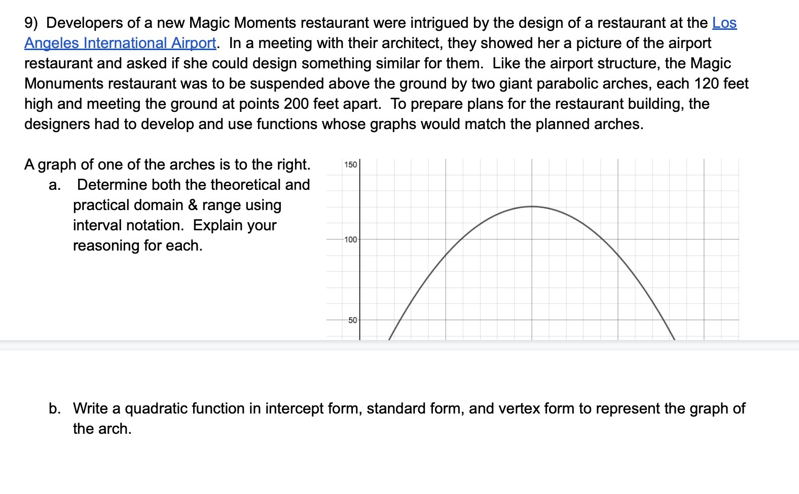 9) Developers of a new Magic Moments restaurant