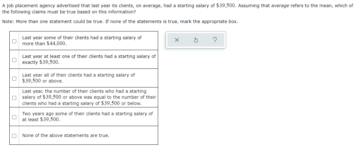 question 1 The following is a list of 14