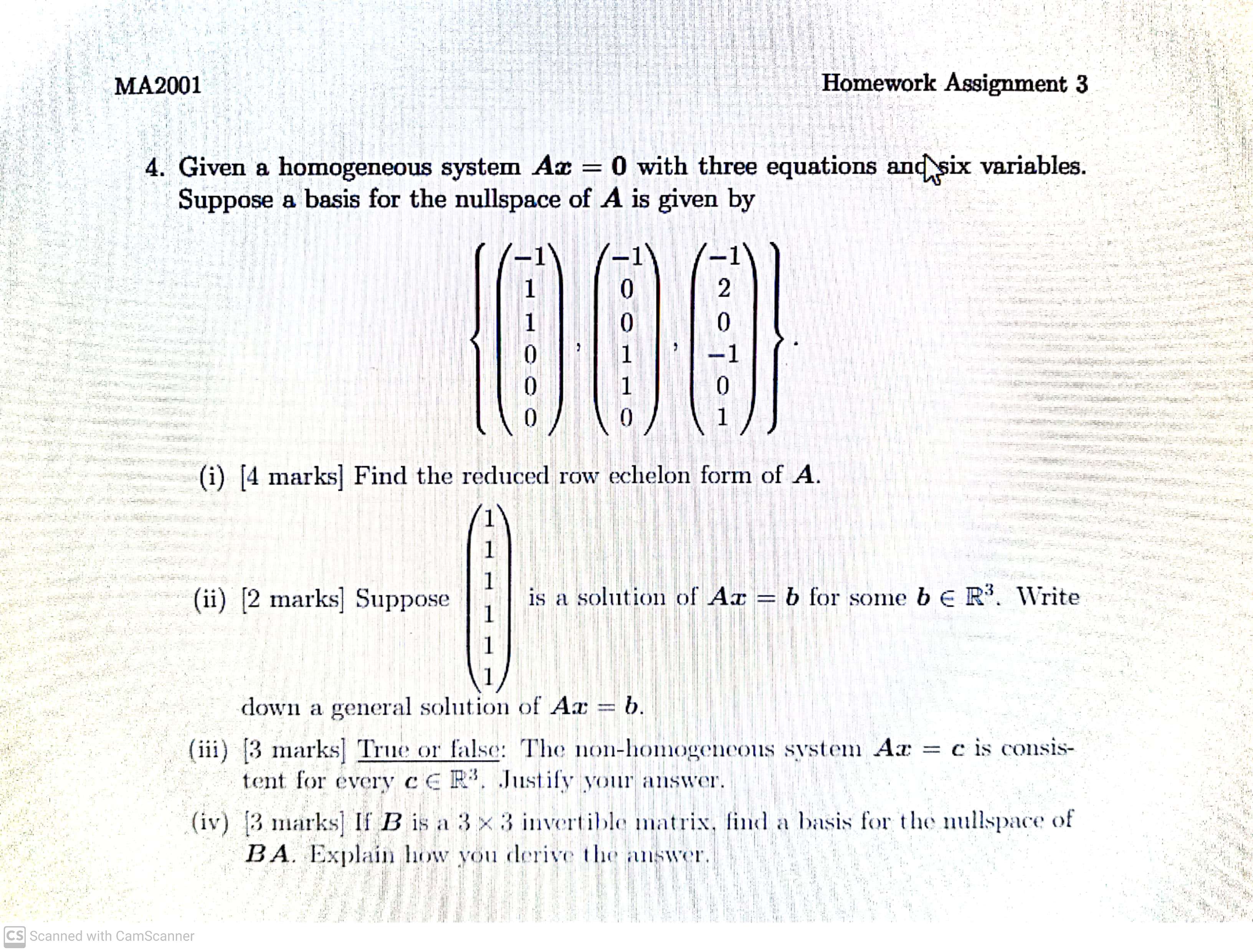 Hello! how to solve part(ii) and (iii) ? Thank