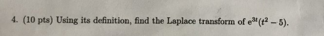 2. Let u(t) be a solution of the differential