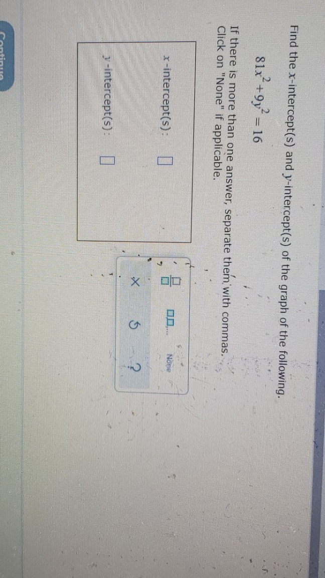 please help Find the x-intercept(s) and